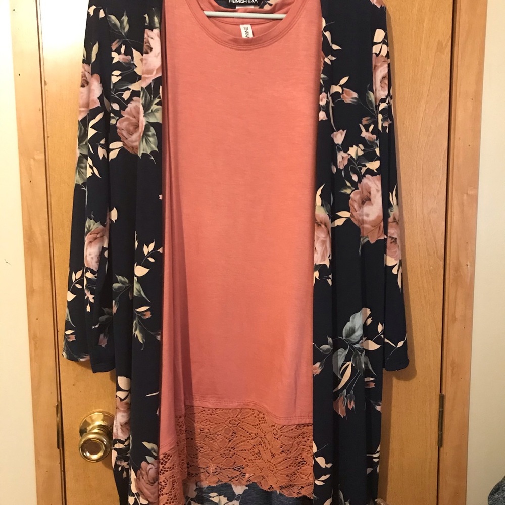 Coral tank and lightweight duster